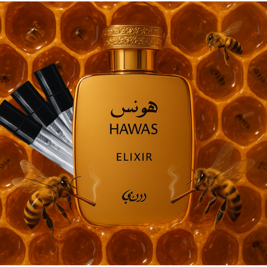 Hawas Elixir Rasasi - Decant