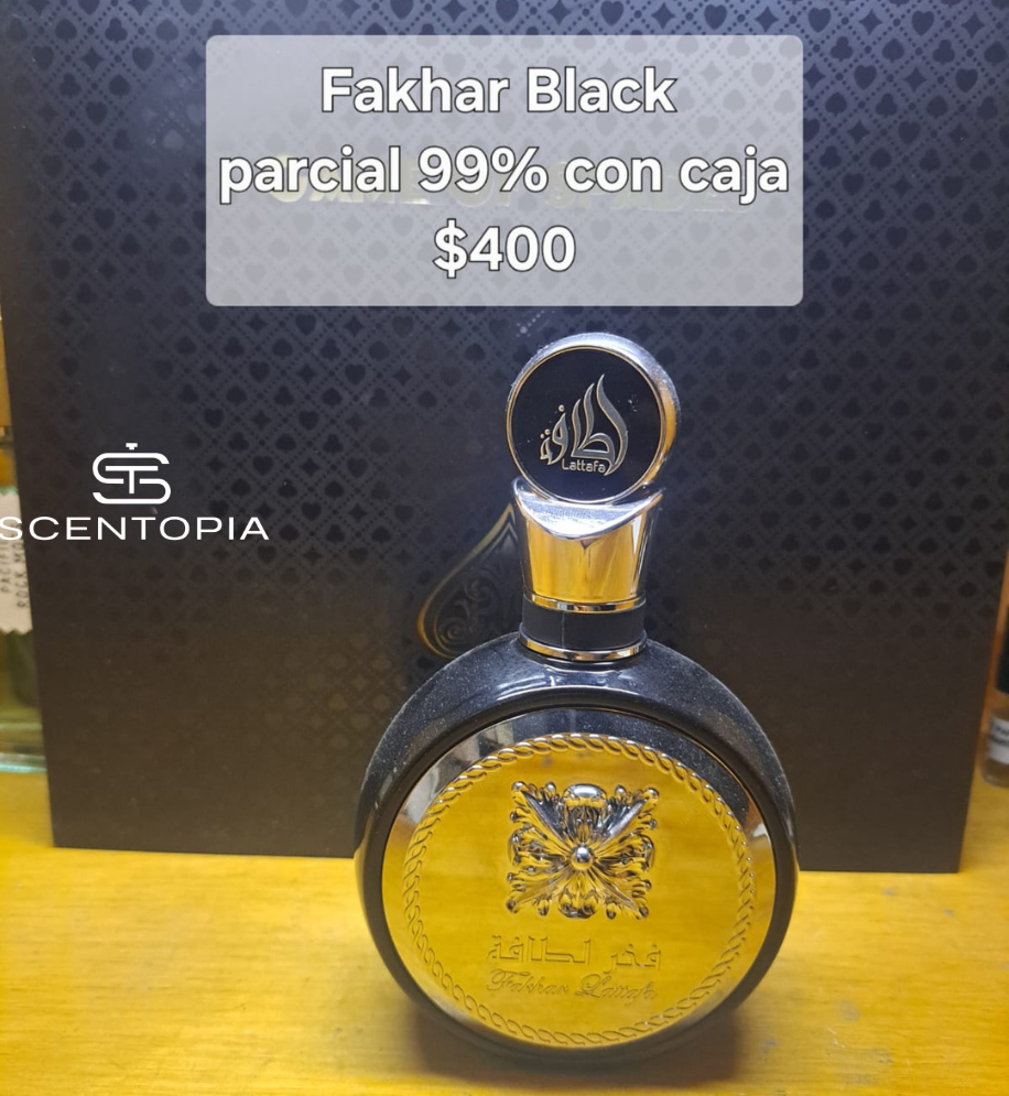 Fakhar black parcial al 99%