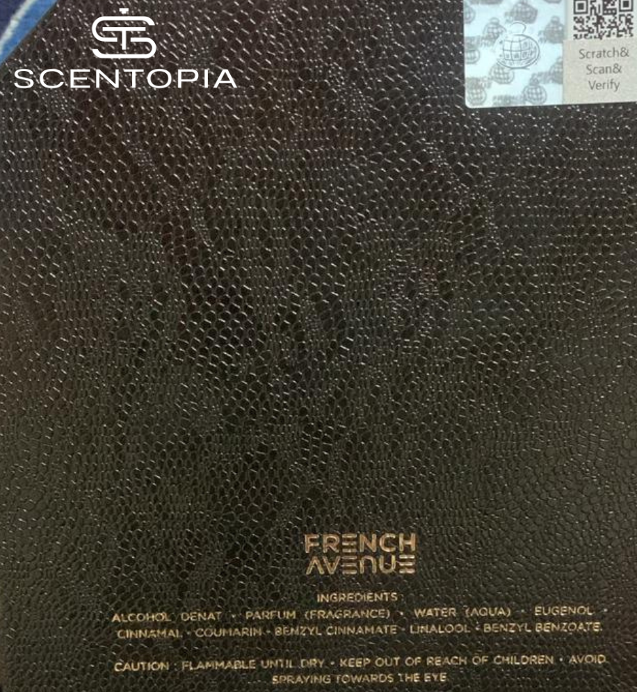 PARCIAL- Veneno French Avenue 97ml de 100ml